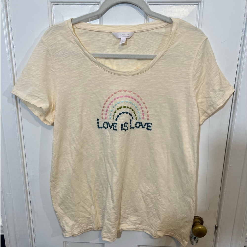 Love is Love Tee
LC Lauren Conrad
